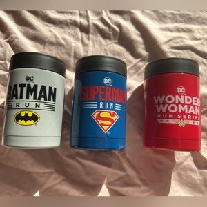 DC Comics Batman Superman Wonder Woman Thermos Set